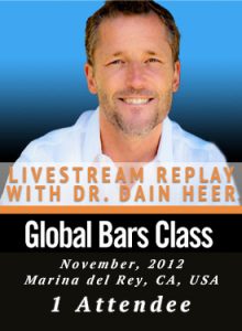 Dain Heer - Global Access Bar Class - November 2012 - Marina Del Rey, California