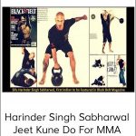 Harinder Singh Sabharwal - Jeet Kune Do For MMA