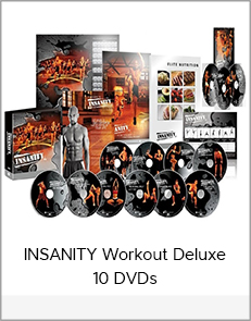 INSANITY Workout Deluxe 10 DVDs (60-Day Total-Body Conditioning Program)