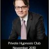 Igor Ledochowski - Private Hypnosis Club - November 2010