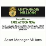 Jason Lucchesi - Asset Manager Millions