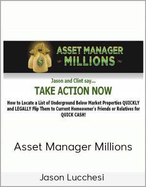 Jason Lucchesi - Asset Manager Millions