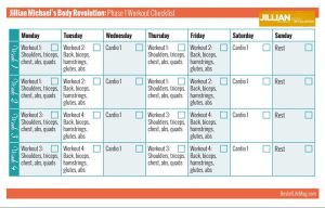 Jillian Michaels Body Revolution Workout Program