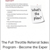 Joanne Black - The Full Throttle Referral Sales Program - Become the Exper