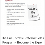 Joanne Black - The Full Throttle Referral Sales Program - Become the Exper