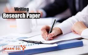 Learning English - Writing a Great Research Paper