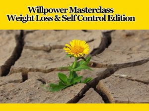 Manos Filippou - Willpower Masterclass: Weight Loss & Self Control Edition