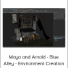 Maya and Arnold - Blue Alley - Environment Creation