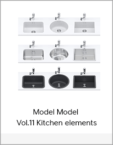 Model Model - Vol.11 Kitchen elements