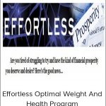 Morry Zelcovitch - Effortless Optimal Weight And Health Program