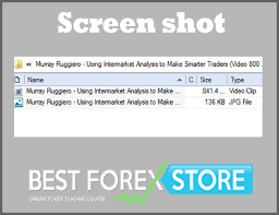 Murray Ruggiero - Using Intermarket Analysis to Make Smarter Traders (Video 800 MB)