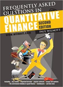 Paul Wilmott - FAQ In Quantitative Finance