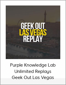 Purple Knowledge Lab - Unlimited Replays - Geek Out Las Vegas