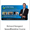 Richard Nongard - SpeedReading Course