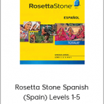 Rosetta Stone Spanish (Spain) Levels 1-5