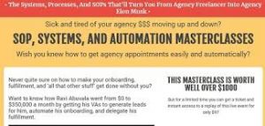 SOP & Automation Masterclasses v2 - Agency Scaling Secrets