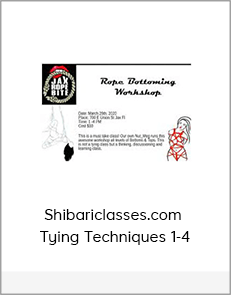 Shibariclasses.com - Tying Techniques 1-4