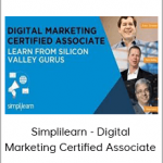 Simplilearn - Digital Marketing Certified Associate