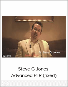 Steve G Jones - Advanced PLR (fixed)