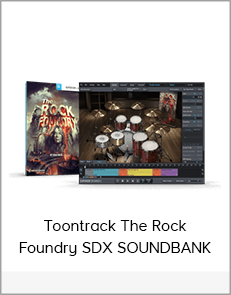 Toontrack The Rock Foundry SDX SOUNDBANK