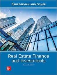 William Brueggeman and Jeffrey Fisher - Real Estate Finance and Investments