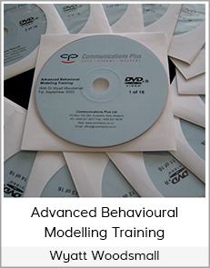 Dr Wyatt Woodsmall - Advanced Behavioural Modelling Training