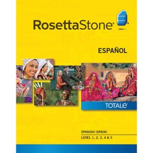 Rosetta Stone Spanish (Spain) Levels 1-5