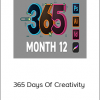 365 Days Of Creativity – SkillShare (Month 1–12)