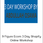 Abdullah Osama - 9 Figure Ecom 3 Day Shopify Online Workshop