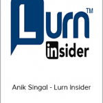 Anik Singal - Lurn Insider