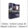 CGAxis – Exterior Lamps 3D Models Collection – Volume 9