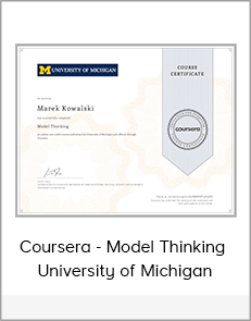 Coursera - Model Thinking - University of Michigan