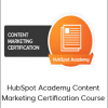 HubSpot Academy Content Marketing Certification Course