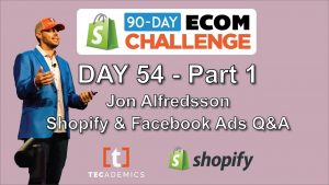 Jon Alfredsson – Shopify 101 & 201