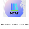 MCAT Prep – Self–Paced Video Course 2016