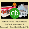 Robert Steele – QuickBooks Pro 2019 – Business & Personal – One QuickBooks File