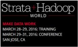 San Jose, California – (Keynote) – Strata Hadoop World 2016