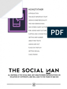 The Social Man – HOW2TXTHER