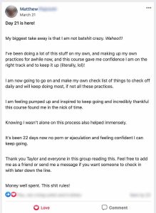 Taylor Johnson - Semen Retention Mastery