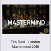 Tim Burd - London Mastermind 2018