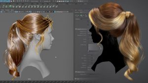 Maya XGen – Bruno Tornisielo – Creating A Female Hairstyle For Production