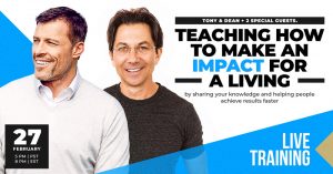 Tony Robbins & Dean Graziosi - Knowledge Broker Blueprint Version 2.0 (Feb 2020)