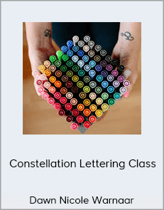 Dawn Nicole Warnaar - Constellation Lettering Class (Dawn Nicole Designs 2020)