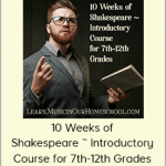 FinCon - Gena Mayo - 10 Weeks of Shakespeare ~ Introductory Course for 7th-12th Grades