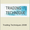 Linda Raschke - Trading Techniques 2008