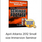 Ross Jeffries – April Atlanta 2012 Small size Immersion Seminar