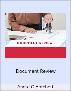 Andre C Hatchett - Document Review (Self-Study)