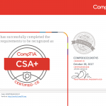 Mohamed Atef - CompTIA CSA+ - Certified Cyber Security Analyst