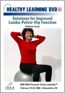 Anthony Carey - IDEAFit Solutions for Improved Lumbo-Pelvic-Hip Function