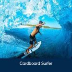 Cardboard Surfer